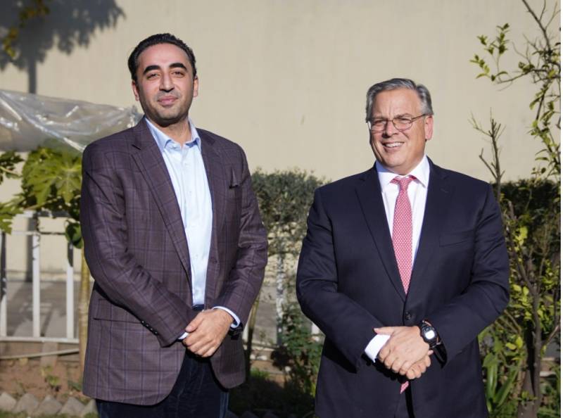 Outgoing US envoy Donald Blome calls on Bilawal Bhutto