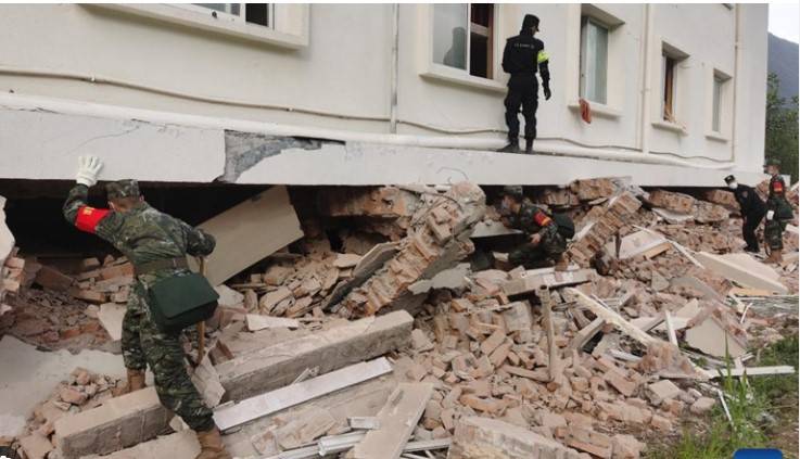 95 killed as earthquake jolts China's Tibet region, levelling several buildings 