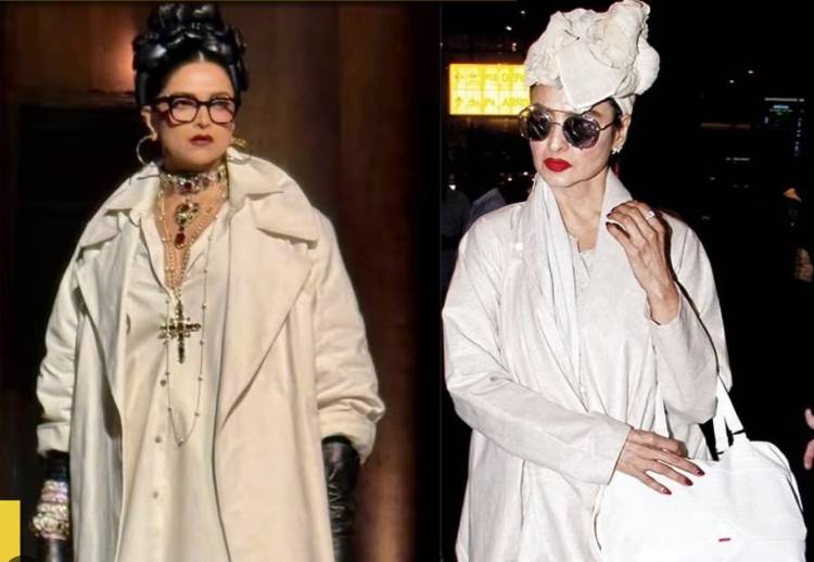 Deepika Padukone perfectly resembles Rekha while walking on ramp after motherhood