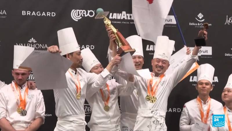 Japan defeats France to win Pastry World Cup