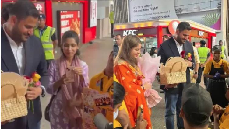 Jeet Adani and fiancée honor cafe run by disabled individuals before marriage 