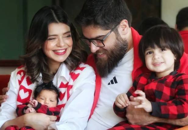 Srha Asghar introduces little princess Illeyeen to fans 