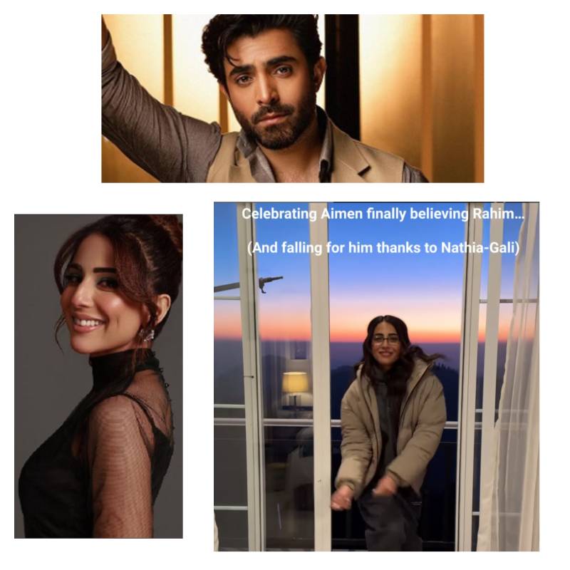 Ushna Shah's excitement over chemistry with Sheheryar Munawar in drama deserves attention
