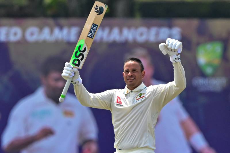 Usman Khawaja hits double ton to put Australia in command of 1st Lanka Test