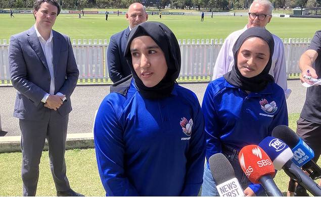 Afghan women cricketers reunite in first game after fleeing Taliban