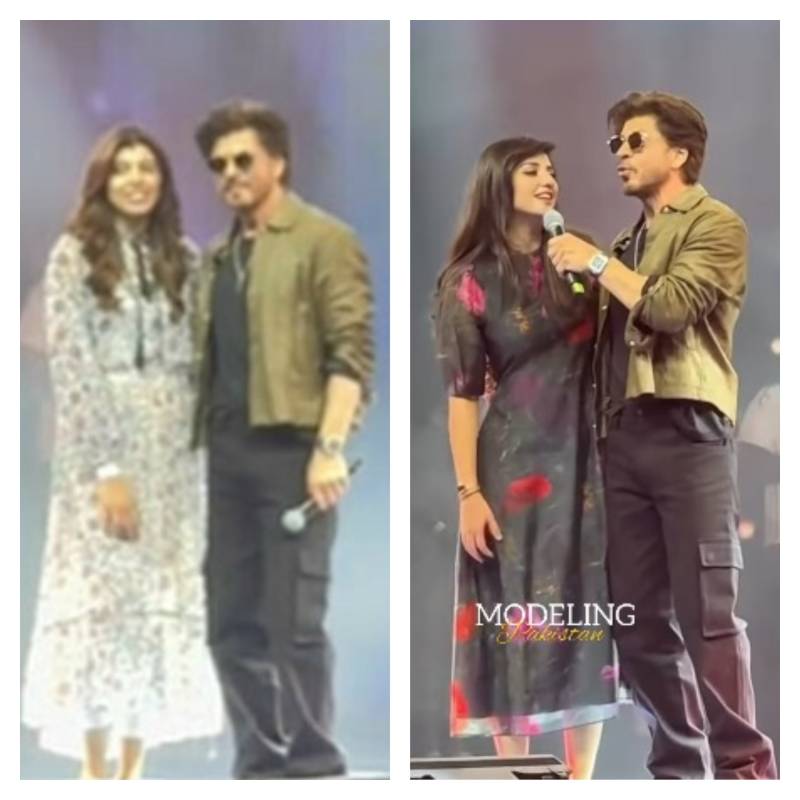 Shah Rukh Khan’s cool embraces and selfies with Pakistani girls in Dubai event