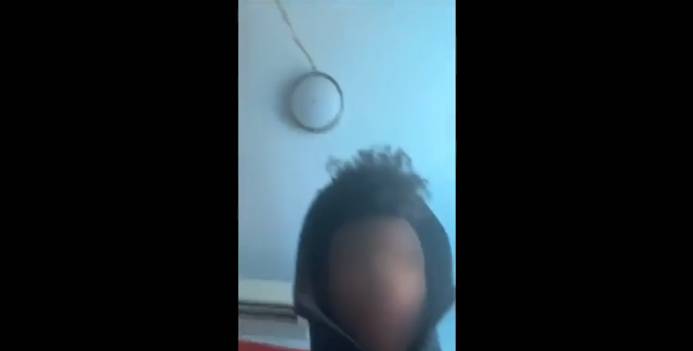 American woman’s son claims his mother is mentally ill