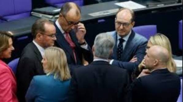 German MPs haggle over immigration bill backed by far right