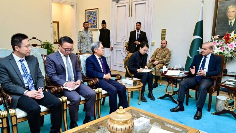 PM Shehbaz, Chinese envoy take up economic and security cooperation