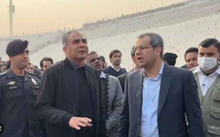 Naqvi commends workers for completing Gaddafi Stadium work in record time