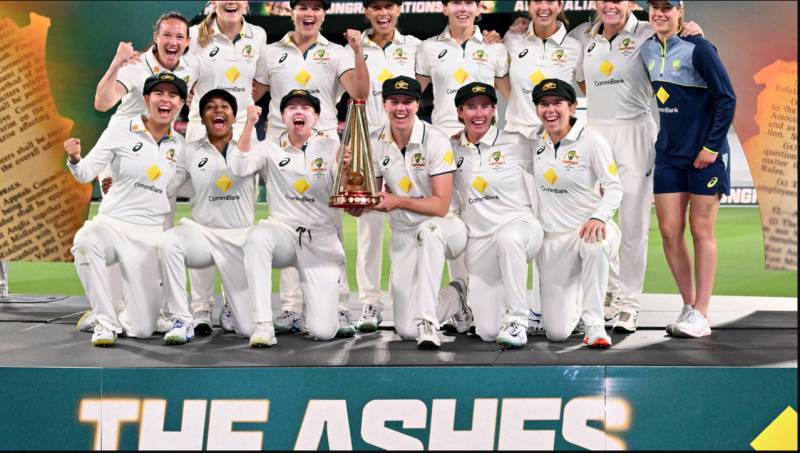 Australia crush England in one-off women's Test for Ashes whitewash