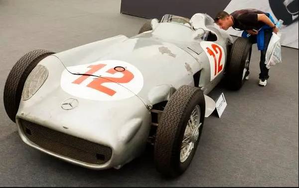 Fangio's Mercedes 1954 F1 car sold for record $53 mln at auction