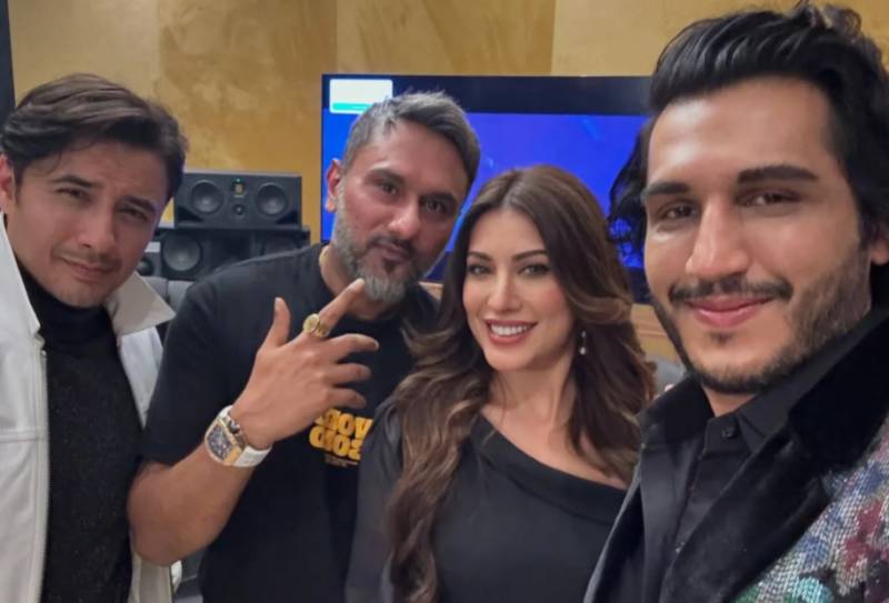  Ali Zafar, Honey Singh, and Mehwish Hayat joining hands?