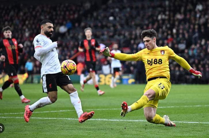 Salah takes Liverpool nine clear, Forest hit Brighton for seven