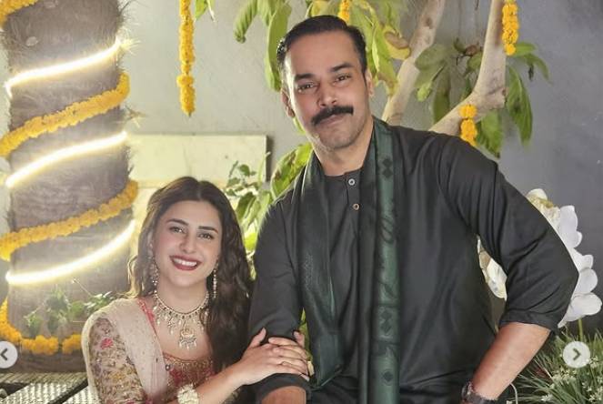 Kubra and Gohar Rasheed's wedding festivities kick off with exuberant Dholki night