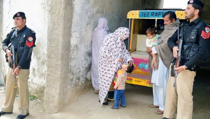 Constable martyred in Jamrud as polio vaccination drive starts