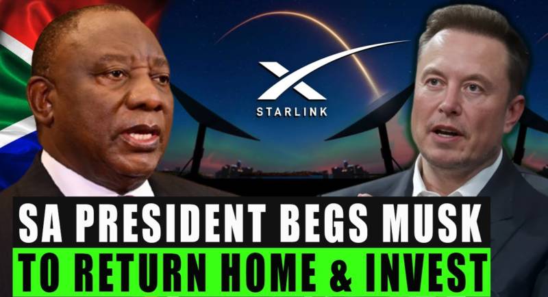 South Africa says eyeing Musk investment