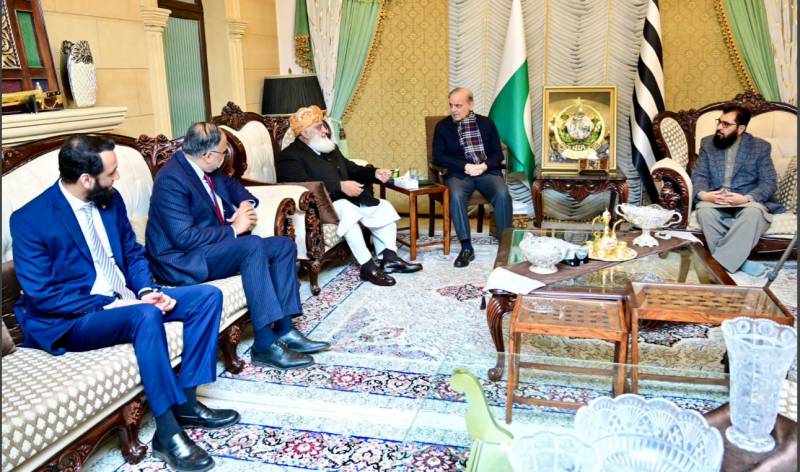 PM Shehbaz inquires after health of Maulana Fazl