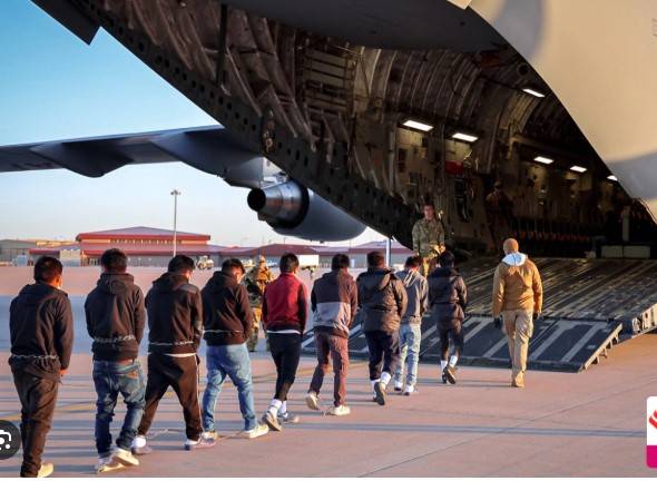 India vows migrant 'crackdown' after US deportation flight