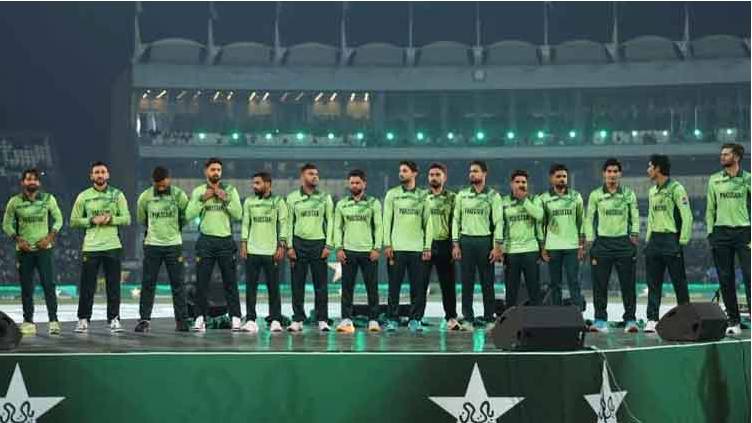 PM Shehbaz Sharif unveils national team’s kit for ICC event