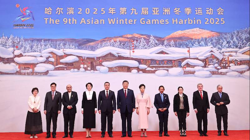 Xi attends opening of Asian Winter Games in China's icy Harbin