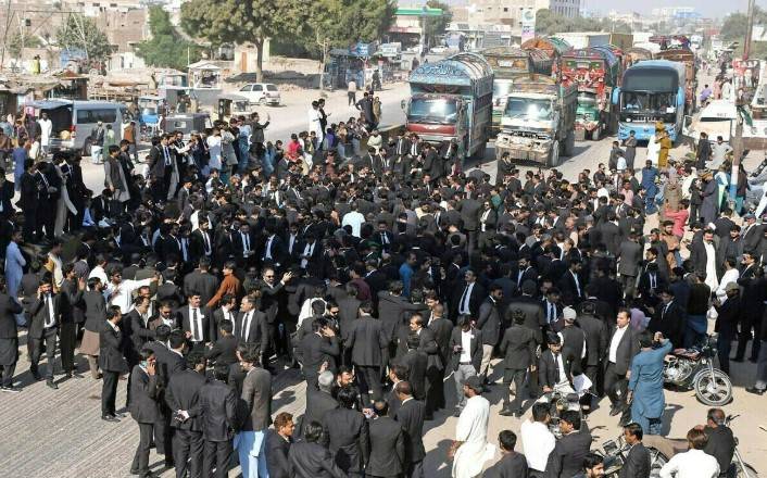 Lawyers call of sit-in protest, courts boycott after SSP Hyderabad transferred