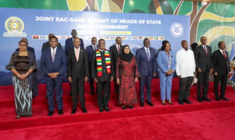 African leaders call for 'immediate ceasefire' at DRC summit