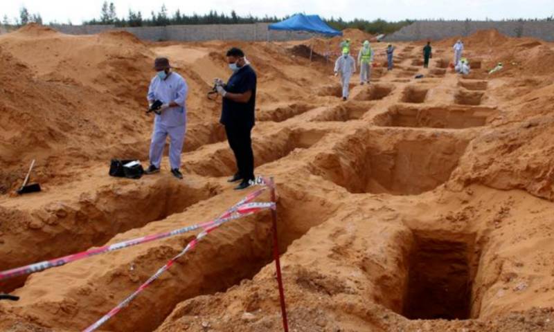28 migrants found dead in Libya mass grave