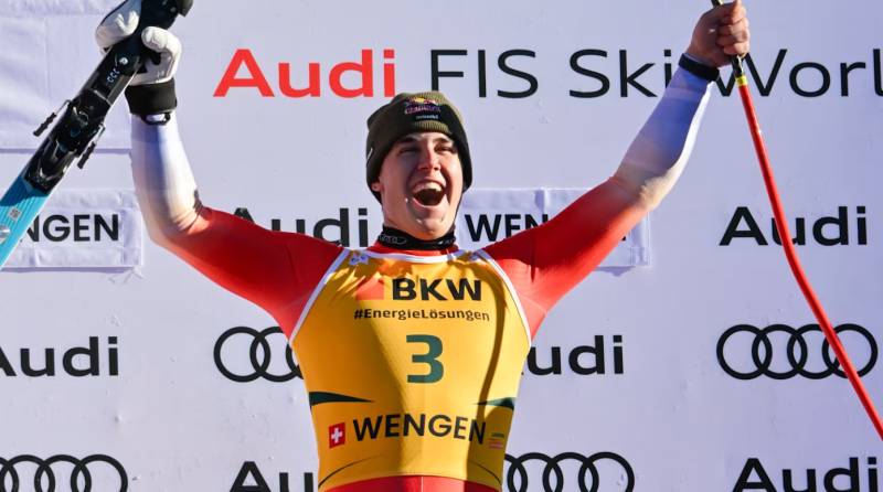 Downhill world champion Von Allmen eyes Olympics - and sausage