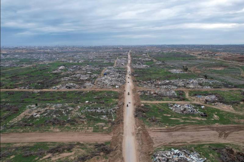 Hamas says Israel withdraws from key Gaza road