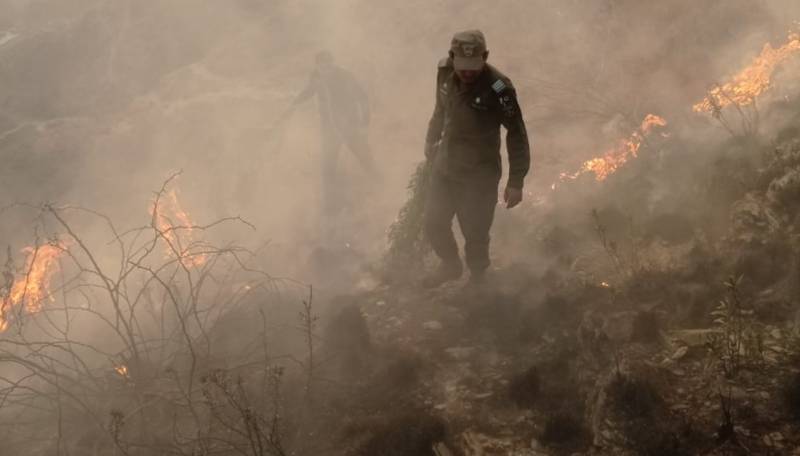 Fire breaks out at Takht-e-Bhai