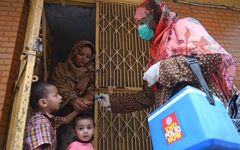 Over 45m children receive anti-polio drops in recent drive