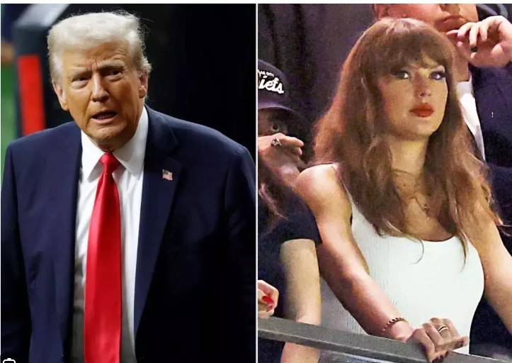 Trump takes aim at Taylor Swift after Super Bowl boos