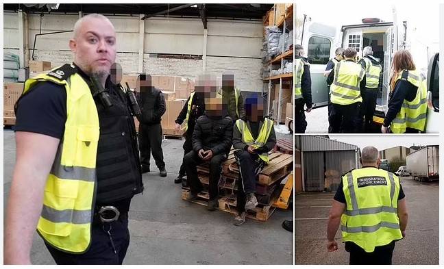 Over 600 arrested for working illegally in UK
