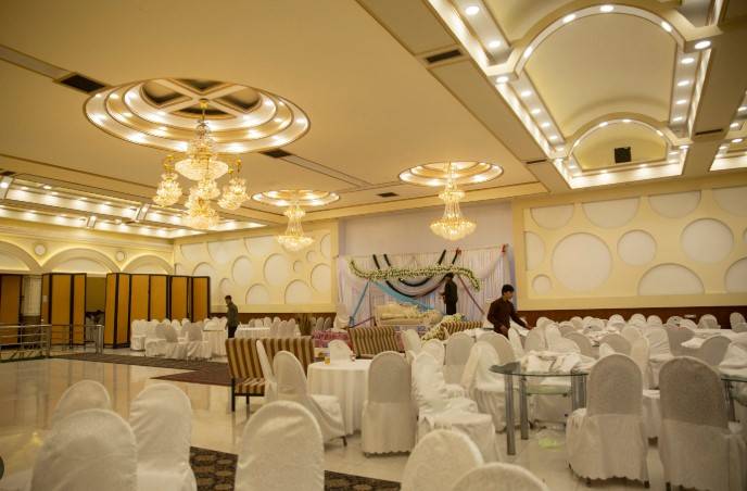 Afghan wedding halls light up sombre Kabul nights