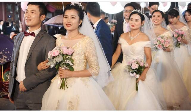 Marriages in China down by a fifth in 2024