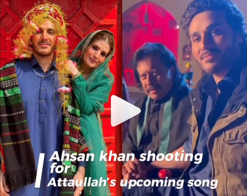 Ahsan Khan and Resham to star in Atta Ullah Esakhelvi’s upcoming track