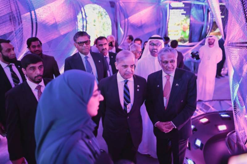 PM Shehbaz visits Edge of Government exhibition in Dubai