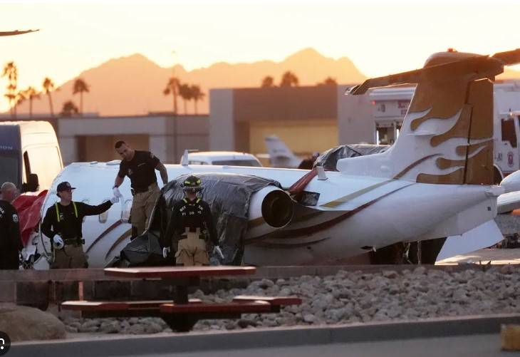 One dead as planes collide at US airport