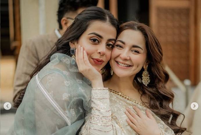 Yashma Gill celebrates 'sister' Hania's surprise birthday 