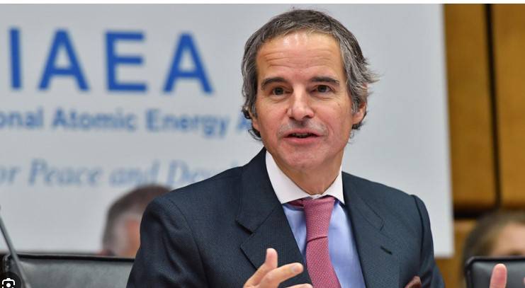 IAEA director general lands in Pakistan