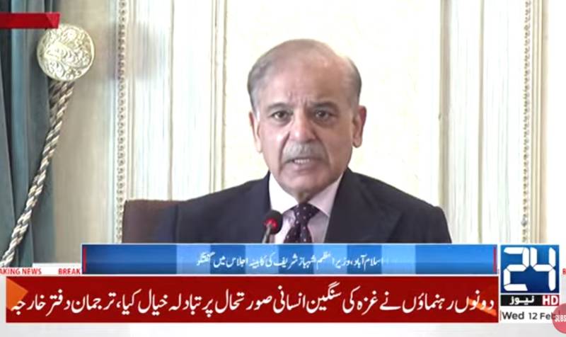 PM Shehbaz calls for immediate start of Gaza reconstruction