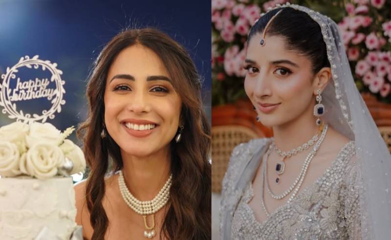 Ushna's witty response to fan roasting her for birthday celebration amidst Mawra's marriage festivities