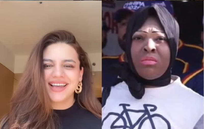 Zara Noor Abbas offers HILARIOUS mimicry of American Onijah