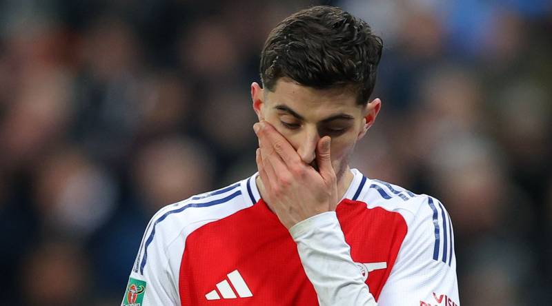 Injured Havertz to miss rest of season: Arsenal