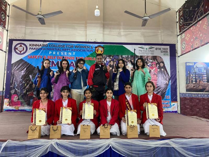 Kinnaird College, PMAA join hands to empower young women through self-defence training