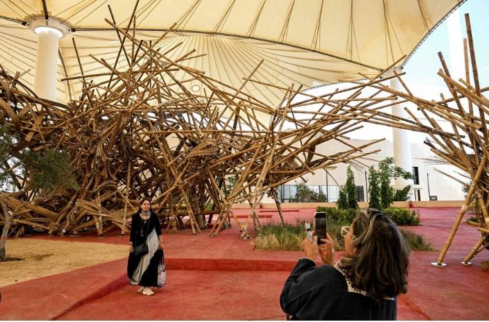 Saudi art biennale seeks to modernise Islamic tradition
