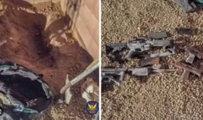 Charsadda police seize huge quantity of weapons