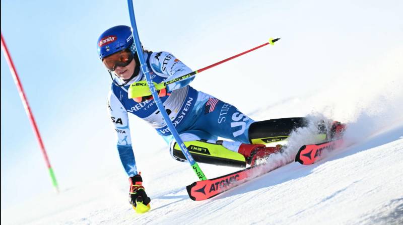 Shiffrin misses historic world medal as Rast wins women's slalom