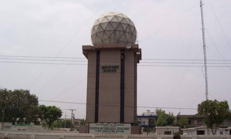 Met Office forecast chance of rain in Lahore 